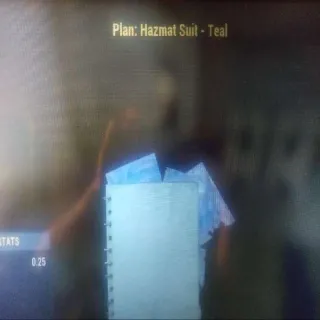 Hazmat Suit Teal