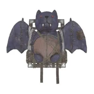 Bat Plushie Backpack