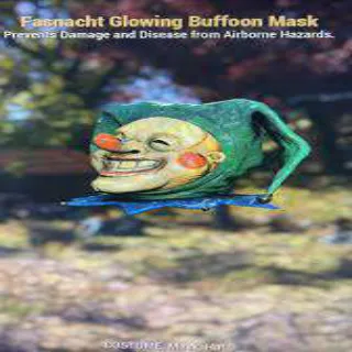 Glowing Buffon Mask