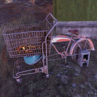 Grocery Cart Grill