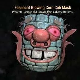 Glowing Corn Cob Mask