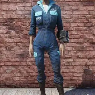 White Powder Jump Suit