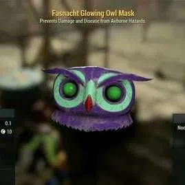 Glowing Owl Mask