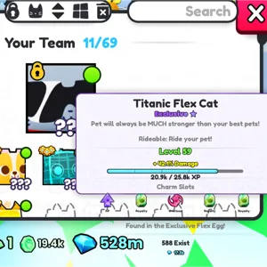 Titanic Flex Cat