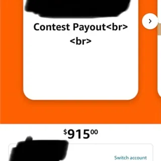 $915 Amazon Digital Giftcard