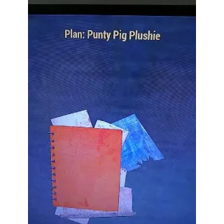  Punty Pig Plushie