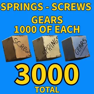 Springs Gears Screws