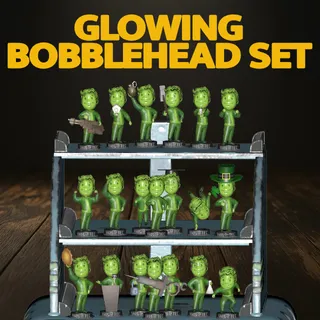 Glowing Bobblehead Set