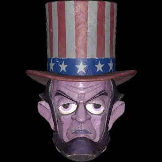Glowing Abe Mask