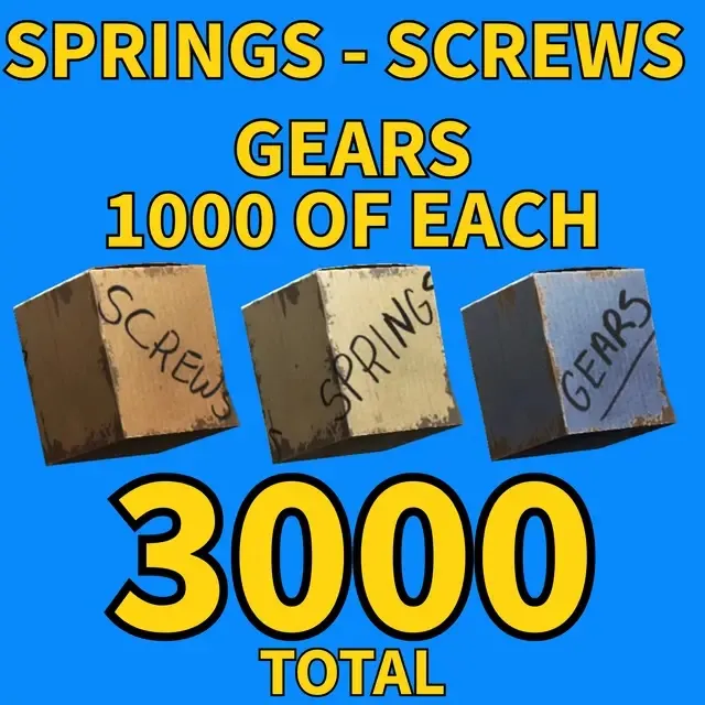 Springs Gears Screws Fallout 76 Game Items Gameflip