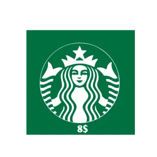 Starbucks $8.00 USD Gift Card 