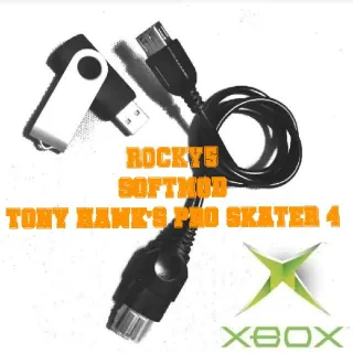Original XBOX Rocky5 Tony Hawk's Pro Skater 4 SoftMod Kit