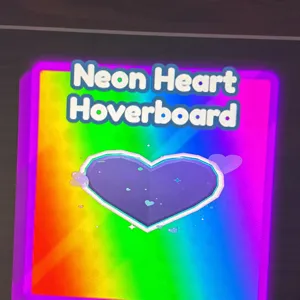 Neon Heart Board