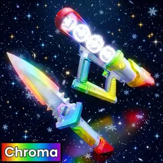 MM2: Chroma Snowcannon and Snowdagger Set