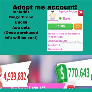 Adopt Me Account