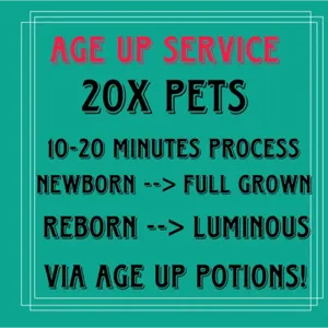 20x pet age up service