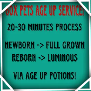 60 Pet Age Up Service