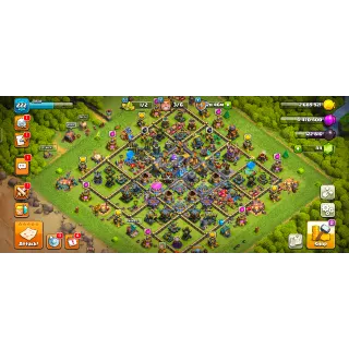 Clash of Clans High Level Account | Strong Heroes | Rare Items