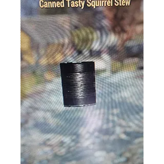 Canned tasty squirrel stew 