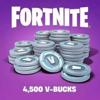 4500 vbucks INTO YOU ACCOUNT