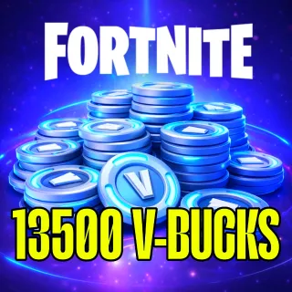 Fortnite 13500 Vbucks GLOBAL V-BUCKS
