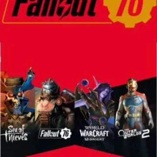 Fallout 76 in-game Mr. Vault Boy Outfit and Mr. Vault Boy Mascot Head Skin