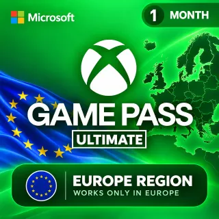 Xbox Game Pass 1 month ultimate (NON STACKABLE)