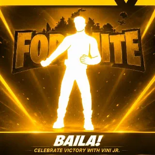 BAILA! VINI JR FORTNITE EMOTE - PRE ORDER Baila (DESCRIPTION)