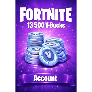 Fortnite 13500 Vbucks GLOBAL V-BUCKS