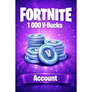 Fortnite - 1000 V-BUCKS GLOBAL VBUCKS