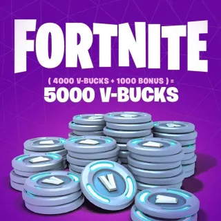 FORTNITE 5000 V-BUCKS _ 5K VBUCKS _ 5000 VBUCKS