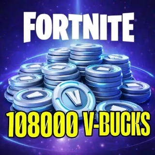 Fortnite 108000 Vbucks Account V-BUCKS
