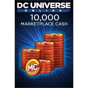 DC UNIVERSE ONLINE 10,000 Marketplace Cash