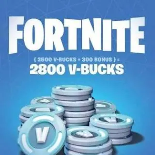 Fortnite 2800 Vbucks GLOBAL 2,800 V-BUCKS