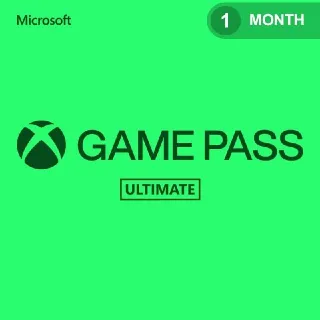 Xbox Game Pass 1 month ultimate (NON STACKABLE)