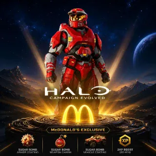 Halo Campaign Evolved Exclusive Mcdonalds Promotion GLOBAL
