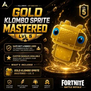 Gold Klombo Sprite Mastered Level 5