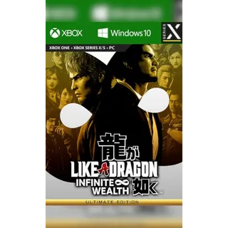 Like a Dragon: Infinite Wealth Ultimate Edition XBOX One / Xbox Series X|S / PC