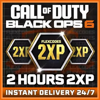 Call of Duty Black Ops 6 2 HOURS DOUBLE WEAPON XP