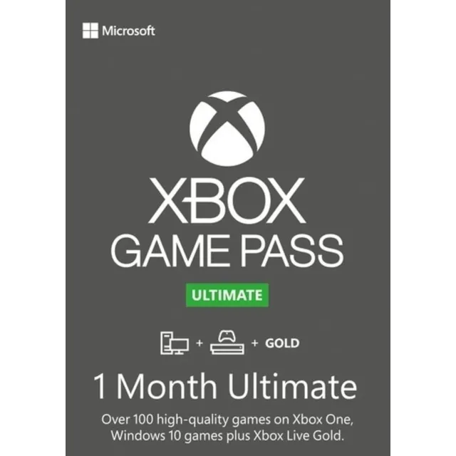 Купить Xbox Game Pass Ultimate 12 Месяцев