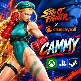 Street Fighter 6 x Crunchyroll Cammy Outfit ALL PLATFORMS GLOBAL