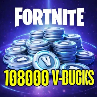Fortnite 108000 Vbucks Account V-BUCKS