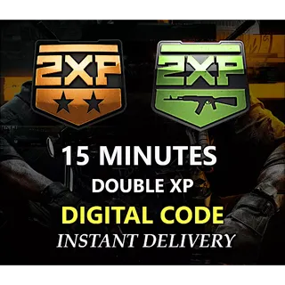 CALL OF DUTY BLACK OPS 6 BO6 15 MINUTES DUAL 2XP WEAPON+RANK GLOBAL