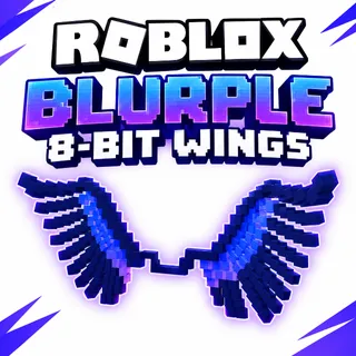 Roblox Blurple 8-Bit Wings⚡𝐀𝐔𝐓𝐎 𝐃𝐄𝐋𝐈𝐕𝐄𝐑𝐘⚡