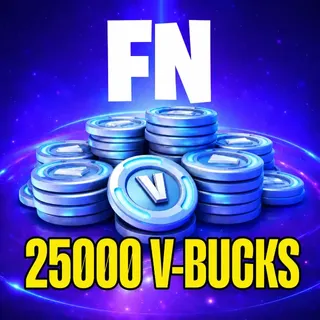 FN 25000 Vbucks GLOBAL V-BUCKS
