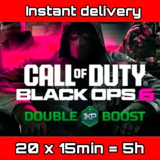 Call of Duty Black Ops 6 - 5 Hours Double XP Boost