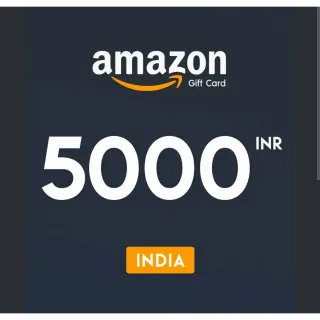 5000 INR Amazon IN Gift Card | India