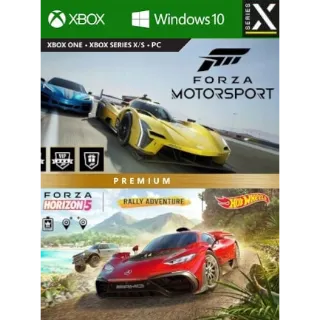 Forza Motorsport and Forza Horizon 5 Premium Editions Bundle