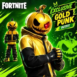 GOLD PUNK OUTFIT
