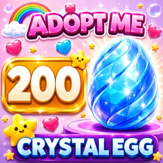 200 CRYSTAL EGG ADOPT ME